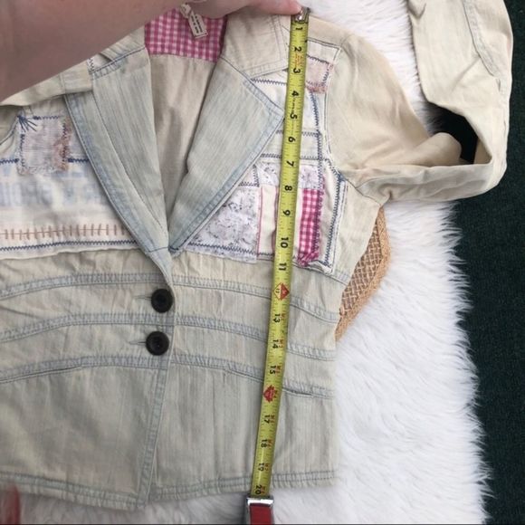 We the Free Distressed Patchwork Jacket - Picture 13 of 16